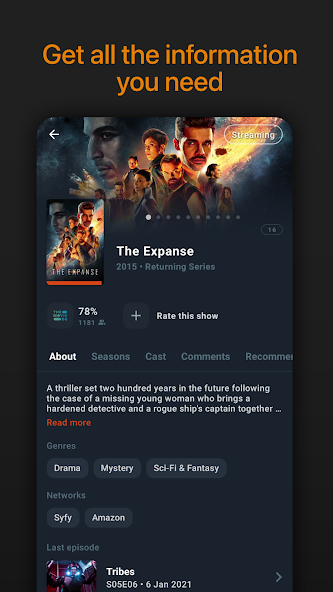 Moviebase скриншот